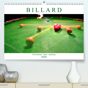 Billard. Konzentration – Sport – Spannung (Premium, hochwertiger DIN A2 Wandkalender 2020, Kunstdruck in Hochglanz) von Robert,  Boris