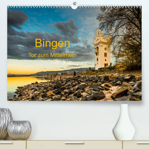 Bingen – Tor zum Mittelrhein (Premium, hochwertiger DIN A2 Wandkalender 2022, Kunstdruck in Hochglanz) von Hess,  Erhard
