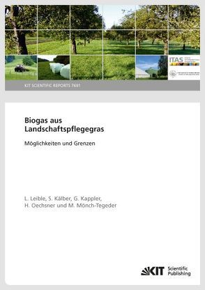 Biogas aus Landschaftspflegegras : Möglichkeiten und Grenzen (KIT Scientific Reports ; 7691) von Kälber,  Stefan, Kappler,  Gunnar, Leible,  Ludwig, Mönch-Tegeder,  Matthias, Oechsner,  Hans