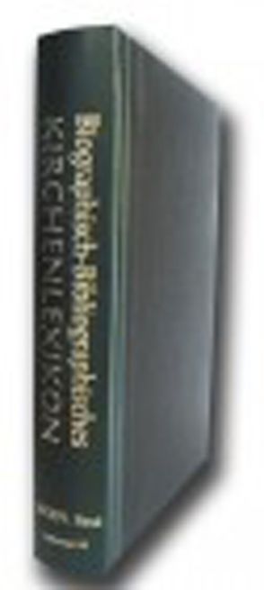Biographisch-Bibliographisches Kirchenlexikon von Bautz,  Traugott