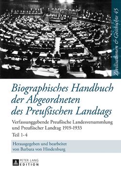 Biographisches Handbuch der Abgeordneten des Preußischen Landtags von Hindenburg,  Barbara von