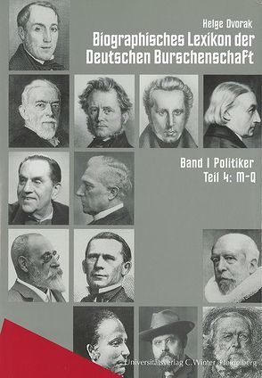 Biographisches Lexikon der Deutschen Burschenschaften / M-Q von Dvorak,  Helge