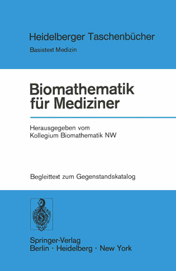 Biomathematik für Mediziner von Kollegium Biomathematik NW