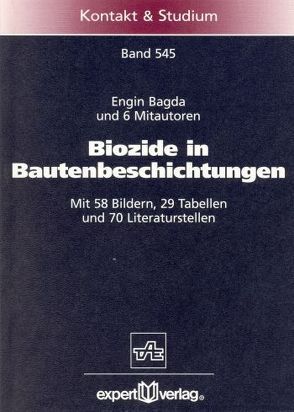 Biozide in Baubeschichtungen von Bagda,  Engin