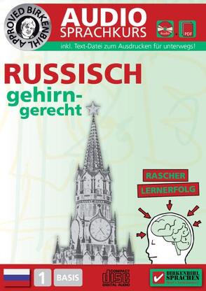 Birkenbihl Sprachen: Russisch gehirn-gerecht, 1 Basis, Audio-Kurs