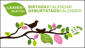 Blätter immerwährender Geburtagskalender von teNeues Calendars & Stationery GmbH & Co. KG