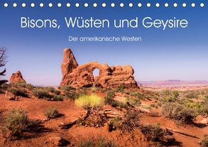 Bisons, Wüsten und Geysire. Der amerikanische Westen (Tischkalender 2020 DIN A5 quer) von Knaack,  Martin