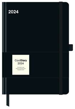 Black 2024 – Diary – Buchkalender – Taschenkalender – 16×22