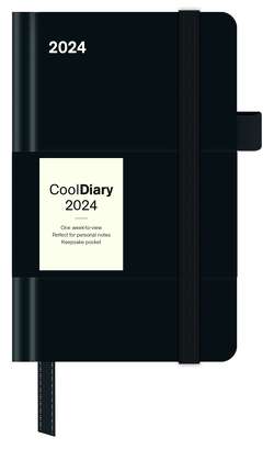 Black 2024 – Diary – Buchkalender – Taschenkalender – 9×14