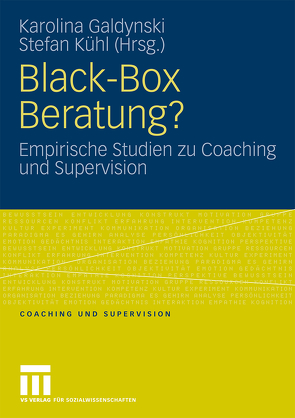 Black-Box Beratung? von Galdynski,  Karolina, Kühl,  Stefan