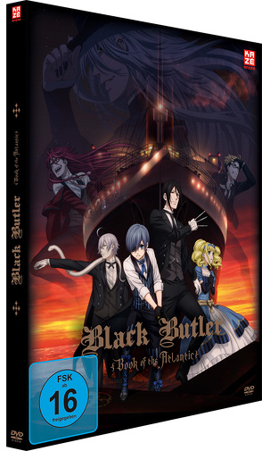 Black Butler: Book of the Atlantic – DVD von Abe,  Noriyuki