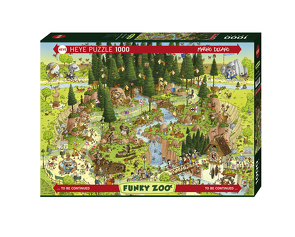 Black Forest Habitat Puzzle von Degano,  Marino