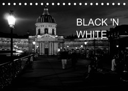 BLACK ‚N WHITE (Tischkalender 2023 DIN A5 quer) von Schrader,  Marie