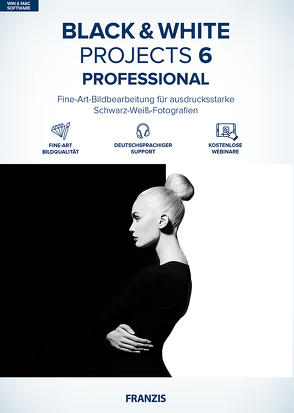 BLACK & WHITE projects #6 professional (Win & Mac)