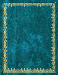 Blank Book Lederlook blau (groß) – Einschreibebuch / Notizbuch von Anaconda