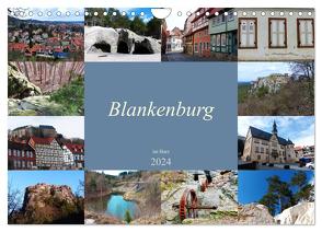 Blankenburg im Harz (Wandkalender 2024 DIN A4 quer), CALVENDO Monatskalender von M. Laube,  Lucy