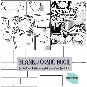 Blanko Comic Buch von Heppke,  Kurt
