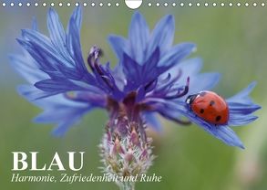 Blau. Harmonie, Zufriedenheit und Ruhe (Wandkalender 2018 DIN A4 quer) von Stanzer,  Elisabeth