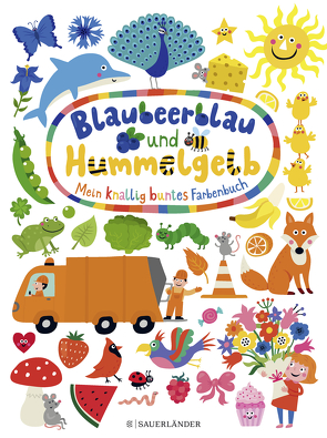 Blaubeerblau und Hummelgelb Mein knallig buntes Farbenbuch von Holtfreter,  Nastja