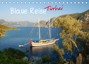 Blaue Reise Türkei (Tischkalender 2023 DIN A5 quer) von Meinicke,  Lars