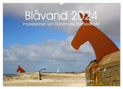 Blåvand 2024 (Blavand). Impressionen von Dänemarks Nordseeküste (Wandkalender 2024 DIN A2 quer), CALVENDO Monatskalender von Lehmann,  Steffani