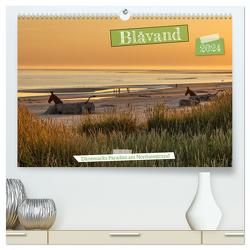 Blåvand – Dänemarks Paradies am Nordseestrand (hochwertiger Premium Wandkalender 2024 DIN A2 quer), Kunstdruck in Hochglanz von AkremaFotoArt,  AkremaFotoArt