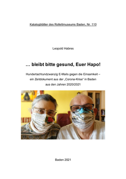 … bleibt bitte gesund, Euer Hapo! von Habres,  Leopold