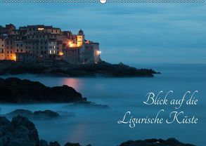 Blick auf die Ligurische Küste (Wandkalender 2018 DIN A2 quer) von Barattini,  Max