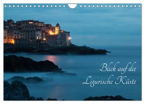 Blick auf die Ligurische Küste (Wandkalender 2024 DIN A4 quer), CALVENDO Monatskalender von Barattini,  Max