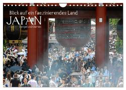 Blick auf ein faszinierendes Land – Japan 2024 (Wandkalender 2024 DIN A4 quer), CALVENDO Monatskalender von Bechtold,  Jörg