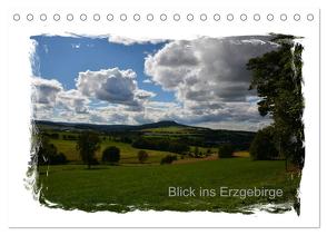 Blick ins Erzgebirge (Tischkalender 2024 DIN A5 quer), CALVENDO Monatskalender von Teschner,  Manfred