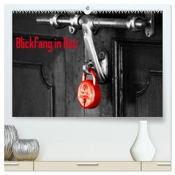 Blickfang in Rot (hochwertiger Premium Wandkalender 2024 DIN A2 quer), Kunstdruck in Hochglanz von Kimmig,  Angelika