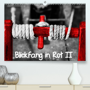 Blickfang in Rot (Premium, hochwertiger DIN A2 Wandkalender 2023, Kunstdruck in Hochglanz) von Kimmig,  Angelika