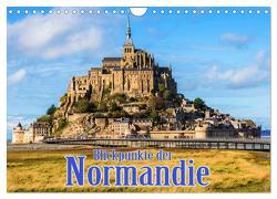 Blickpunkte der Normandie (Wandkalender 2024 DIN A4 quer), CALVENDO Monatskalender von Schütter,  Stefan