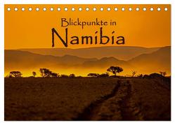 Blickpunkte in Namibia (Tischkalender 2024 DIN A5 quer), CALVENDO Monatskalender von Schütter,  Stefan