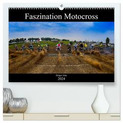 Blickpunkte Motocross (hochwertiger Premium Wandkalender 2024 DIN A2 quer), Kunstdruck in Hochglanz von John,  Holger