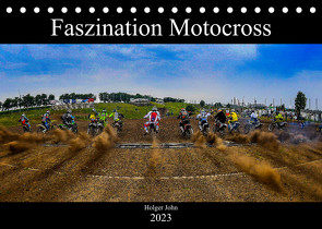 Blickpunkte Motocross (Tischkalender 2023 DIN A5 quer) von John,  Holger