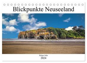 Blickpunkte Neuseeland (Tischkalender 2024 DIN A5 quer), CALVENDO Monatskalender von John,  Holger