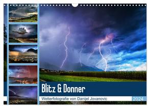 Blitz & Donner (Wandkalender 2024 DIN A3 quer), CALVENDO Monatskalender von Jovanovic,  Danijel