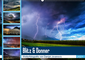 Blitz & DonnerAT-Version (Wandkalender 2021 DIN A2 quer) von Jovanovic,  Danijel