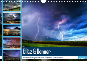 Blitz & DonnerAT-Version (Wandkalender 2021 DIN A4 quer) von Jovanovic,  Danijel