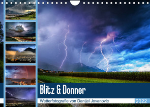 Blitz & DonnerAT-Version (Wandkalender 2022 DIN A4 quer) von Jovanovic,  Danijel