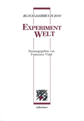 Bloch-Jahrbuch 2010 von Vidal,  Francesca
