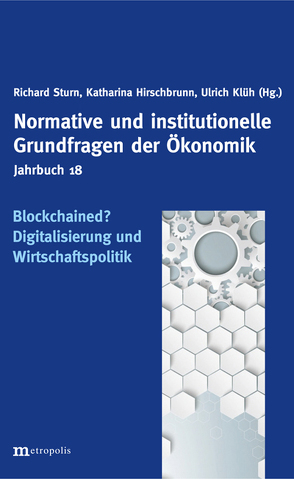 Blockchained? von Klüh,  Ulrich, Sturn,  Richard