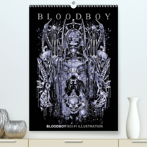 BLOODBOY/SCI-FI ILLUSTRATION (Premium, hochwertiger DIN A2 Wandkalender 2021, Kunstdruck in Hochglanz) von BLOODBOY