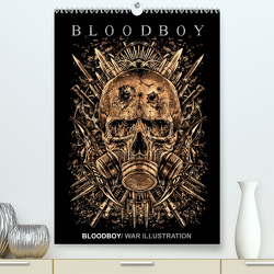BLOODBOY/WAR ILLUSTRATION (Premium, hochwertiger DIN A2 Wandkalender 2023, Kunstdruck in Hochglanz) von BLOODBOY