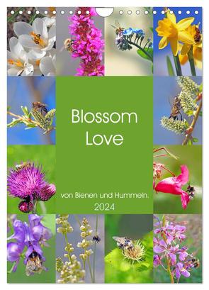 Blossom Love, von Bienen und Hummeln (Wandkalender 2024 DIN A4 hoch), CALVENDO Monatskalender von VogtArt,  VogtArt