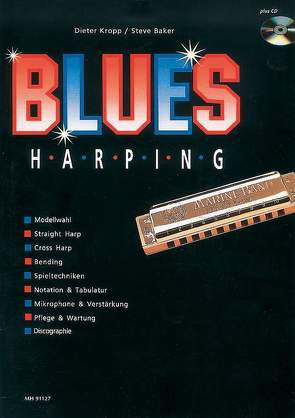 Blues Harping von Baker,  Steve, Kropp,  Dieter