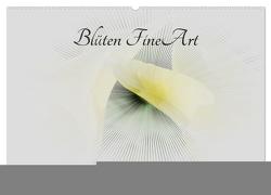 Blüten FineArt (Wandkalender 2024 DIN A2 quer), CALVENDO Monatskalender von Busch,  Martina