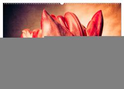 Blüten im Retro-Style (Wandkalender 2024 DIN A2 quer), CALVENDO Monatskalender von Foto-FukS,  Foto-FukS